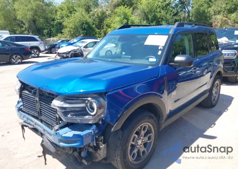2024 Ford Bronco Sport Big Bend из США, поврежденный, VIN 3FMCR9B6XRRE11990